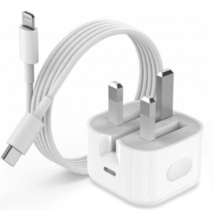 iPhone USB-C PD 20W Power Adapter with Cable Charger 3 Pin