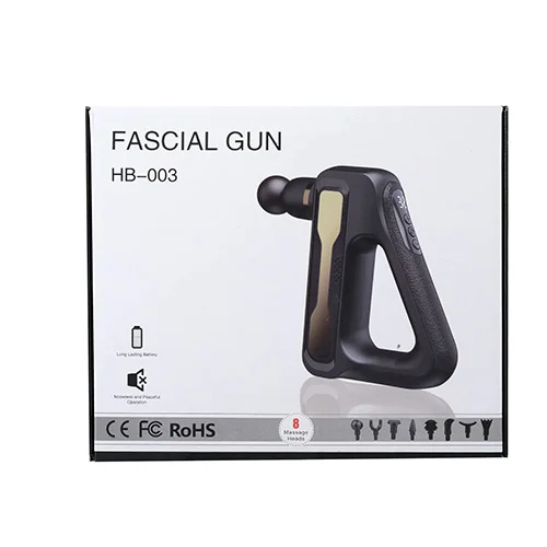 Fascial Massage Gun with 8 Head Attachements HB-003 - Image 2