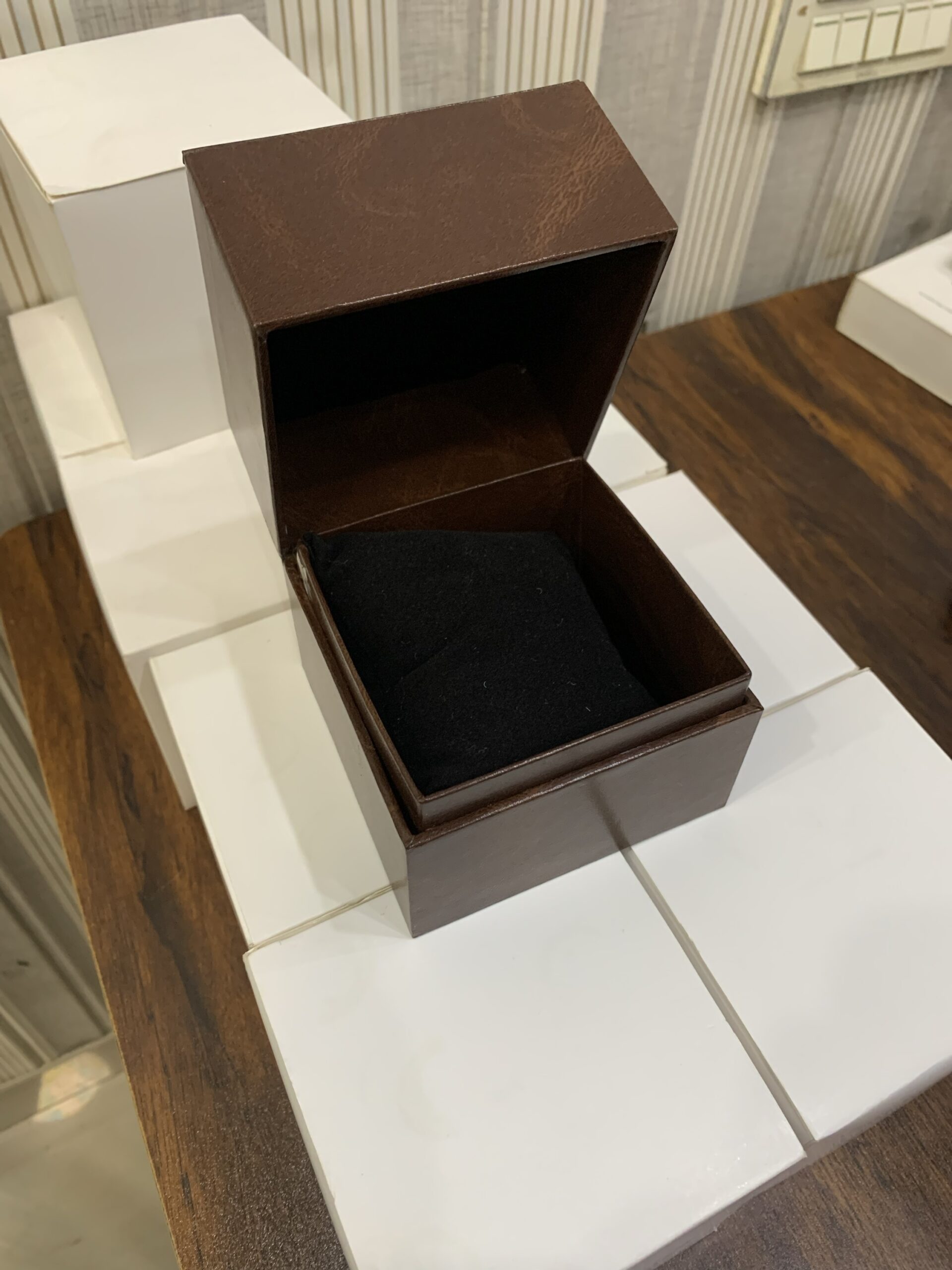 1 Slot Watch Box For Premium Watch Premium Quality Wooden Watch Box Single Slot - Image 4