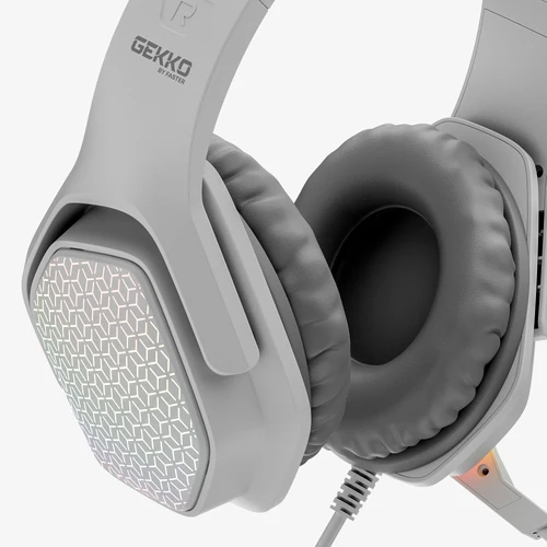 GEKKO Gaming Headset WHITE - Image 3