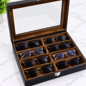Sunglasses Organiser Box 8 Slots Glasses Organiser Premium